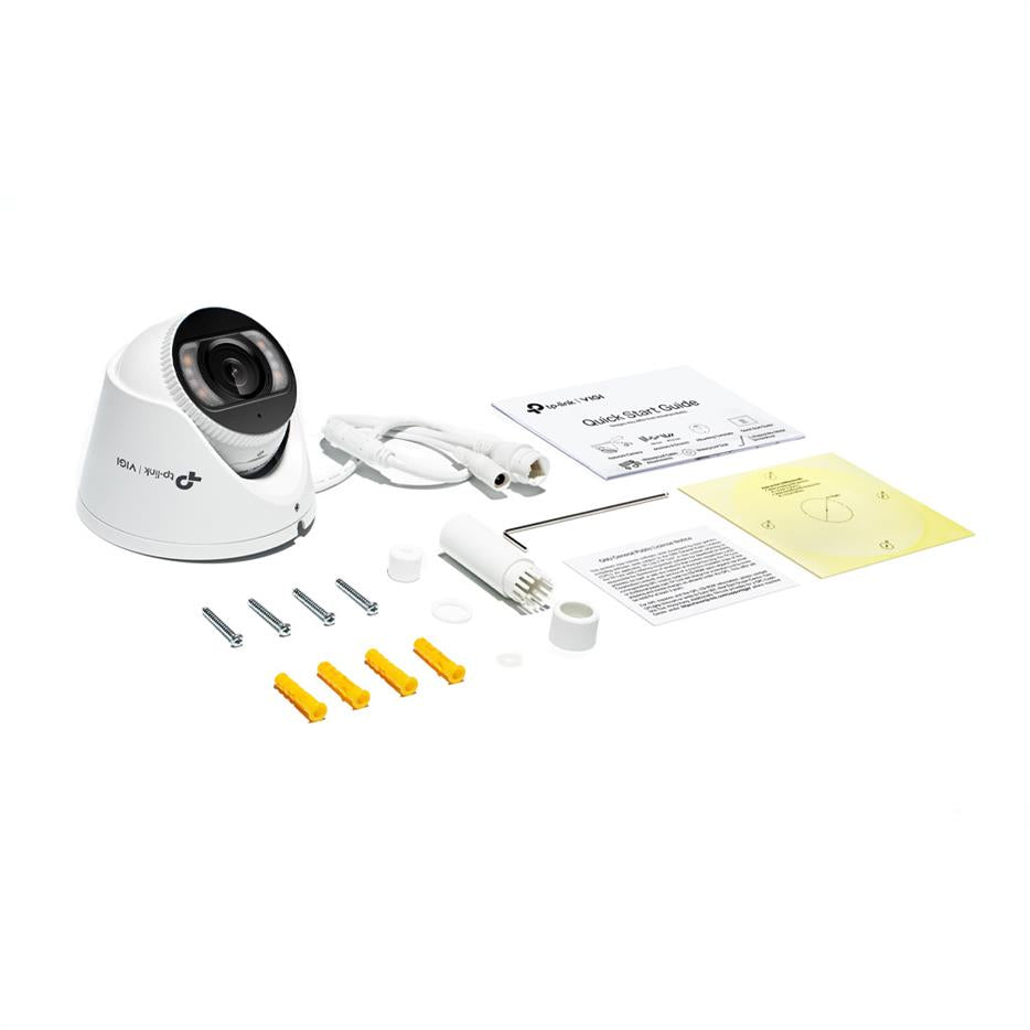 TP-Link VIGI Insight S445(2.8mm) 4MP Full-Color Turret PoE Camera
