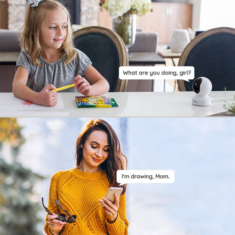 Reolink E331 5MP Indoor WiFi Camera Person/Pet/Crying Detection