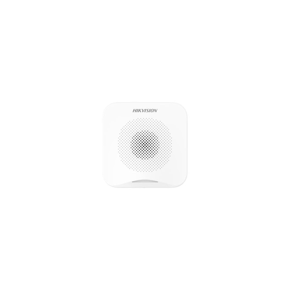 Hikvision AX Home DS-PS201-WA Wireless Indoor Sounder | Smart Home Alarm, Wireless Siren, Home Security, Loud Alert, Easy Installation