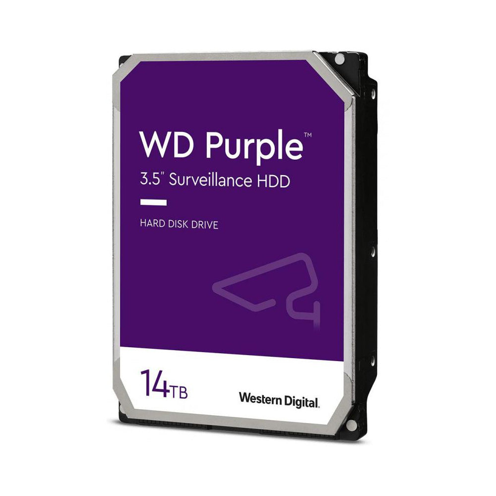 Western Digital Hard Disk Drive, Surveillance Grade, SATA, 14TB