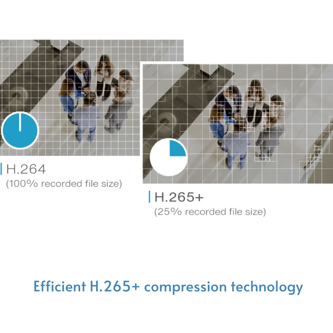 HiLook IPC-T249HA 4MP Wired PoE Security Camera | Smart AI Person/Vehicle Notifications, IP67, Spotlight Night Vision