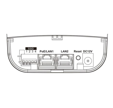 Hikvision DS-3WF02C-5AC/O Outdoor 5GHz Wireless Bridge