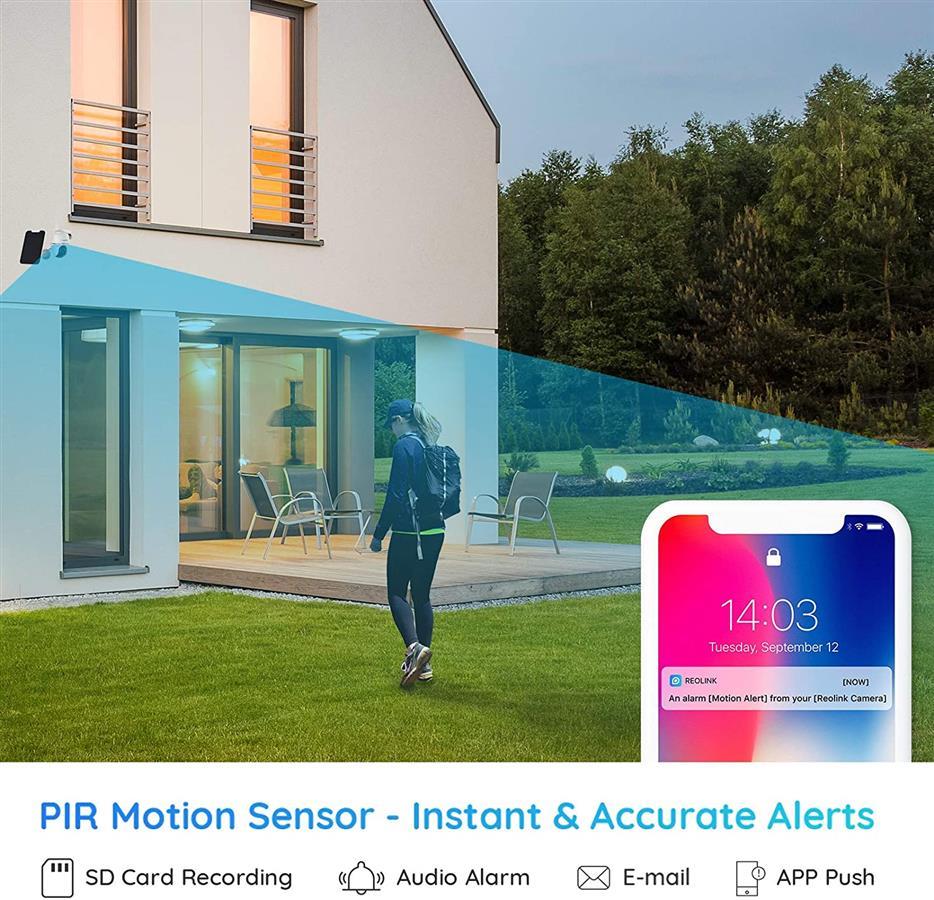 Reolink G430 5MP Battery-Powered 4G LTE Camera