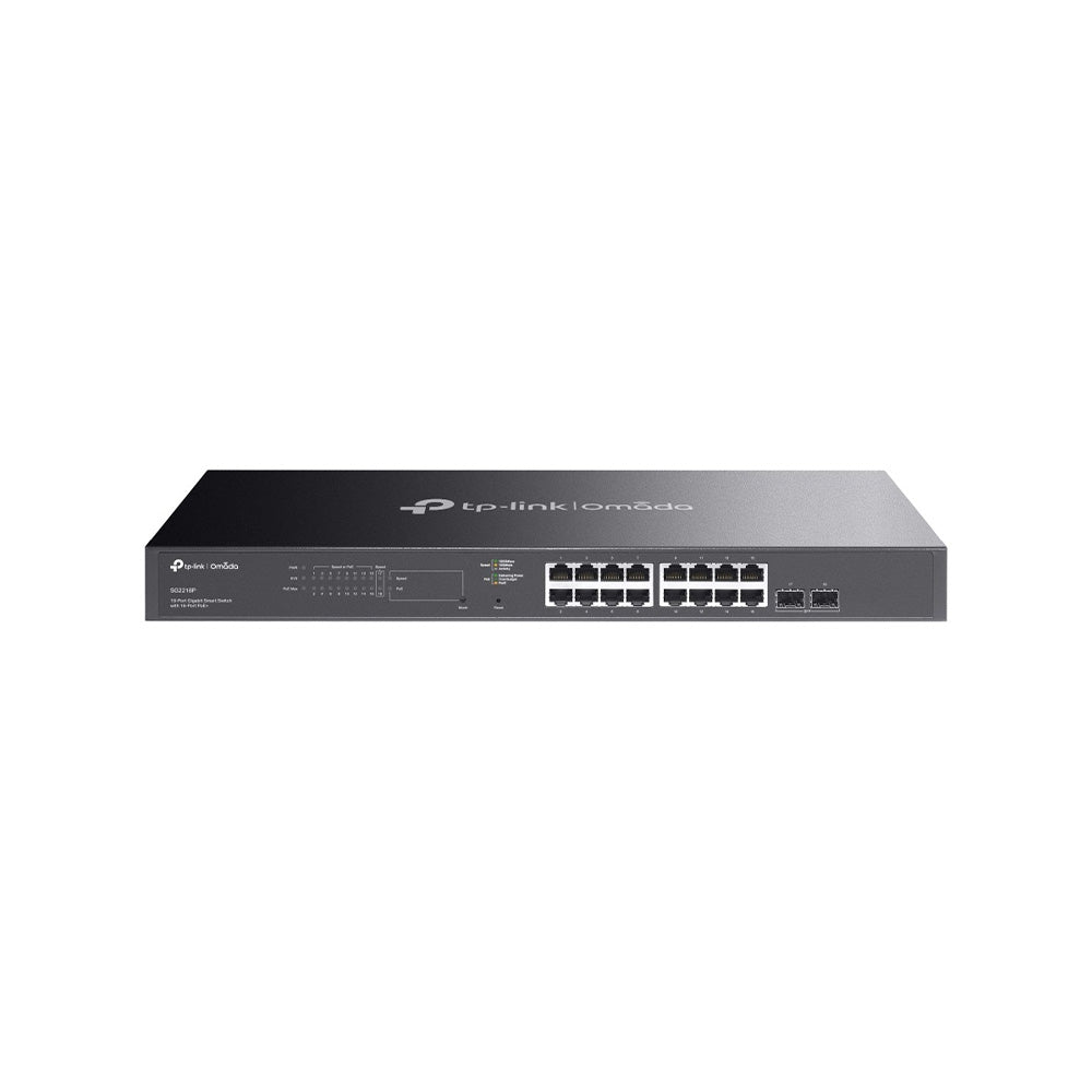 TP-Link Omada SG2218P V2 18-Port Gigabit Smart Switch with 16-Port PoE+