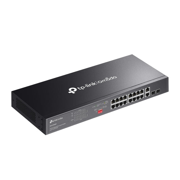 TP-Link Omada DS1018GMP 18-Port Gigabit Unmanaged Rackmount Switch with 16-Port PoE+