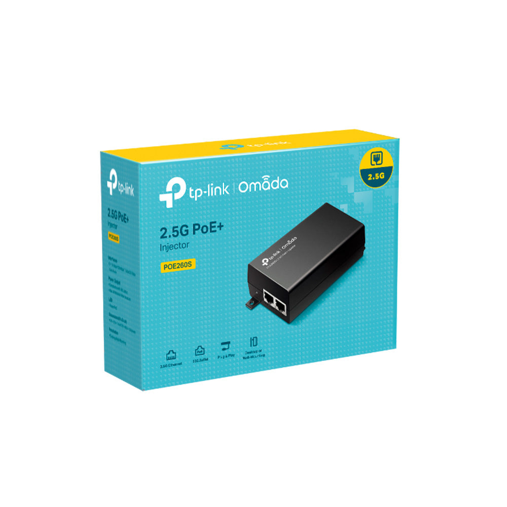 TP-Link Omada POE260S 2.5G PoE+ Injector