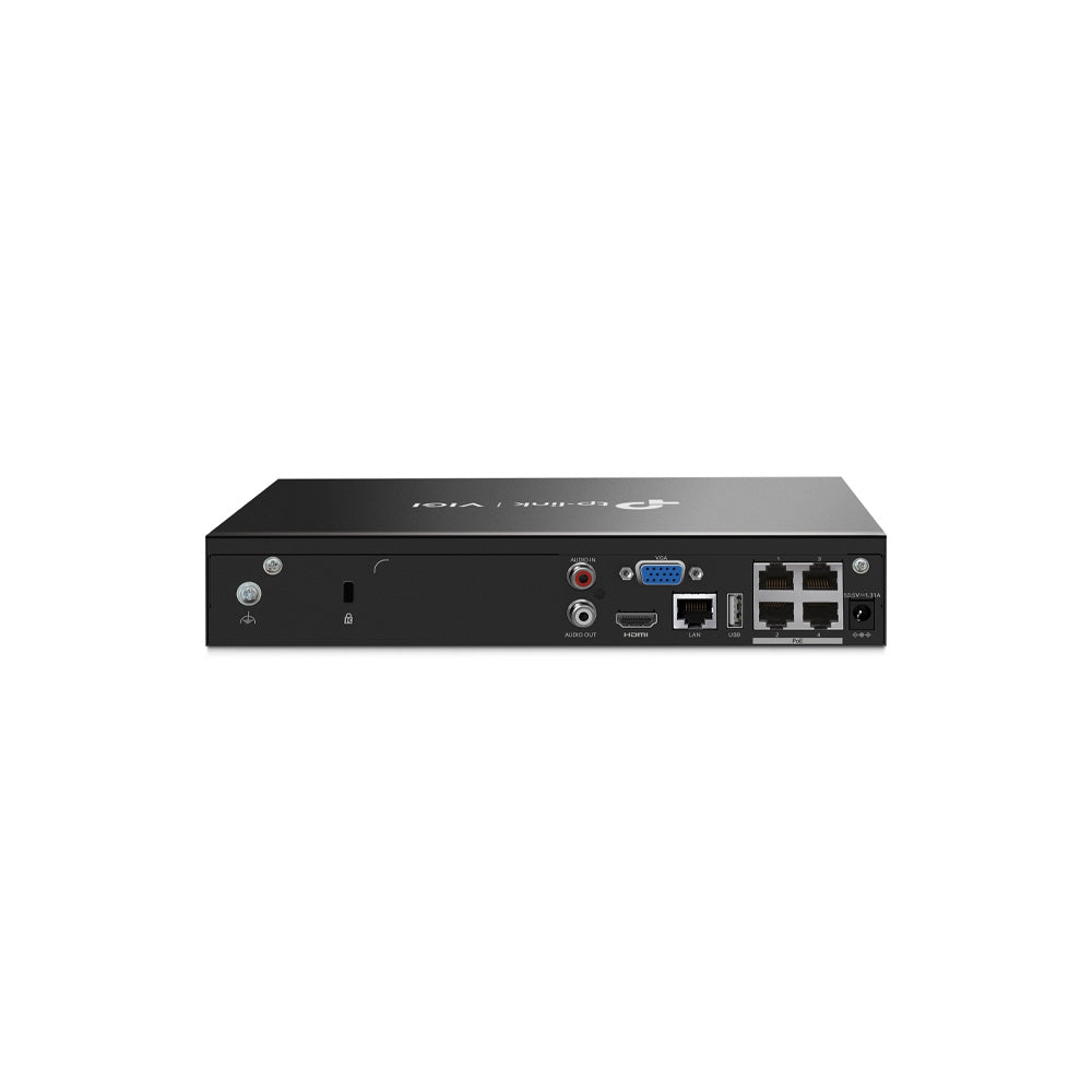 TP-Link VIGI NVR1004H-4P-2TB 4-Channel 16MP PoE+ NVR with 2TB HDD