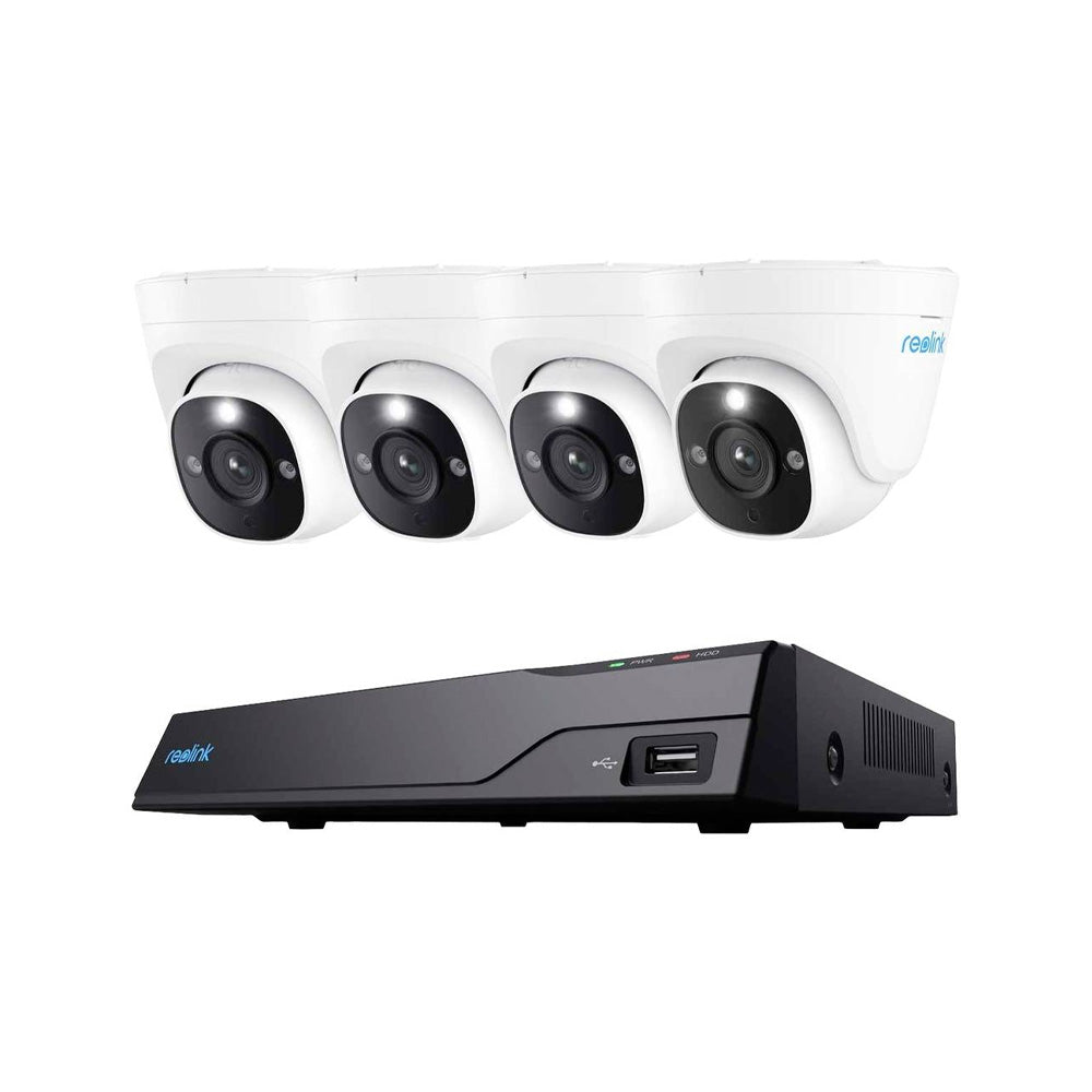 Reolink NVS8-8MD4 8-Channel 4K PoE NVR Kit with Person/Vehicle Detection