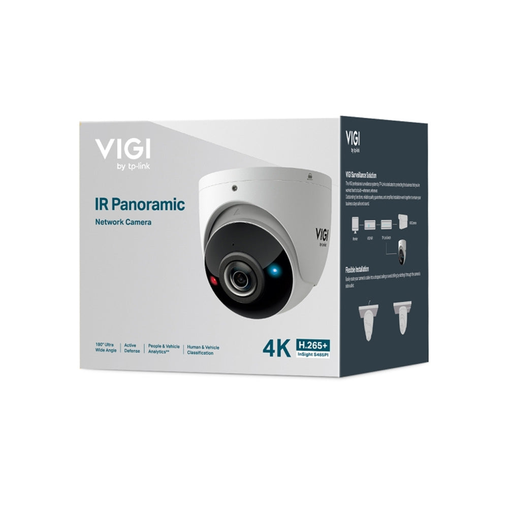 TP-Link VIGI InSight S485PI 8MP IR Panoramic Turret Network Camera