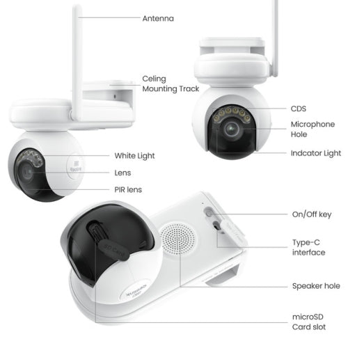 Reolink Altas PT Ultra 8MP Outdoor Battery-powered WiFi Camera