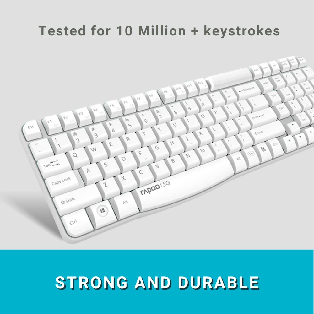 Rapoo X1800S Wireless Keyboard and Mouse Combo