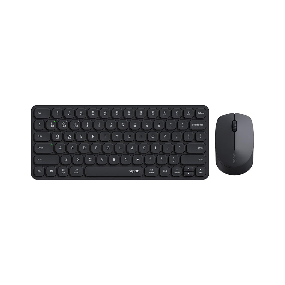 Rapoo 9010M Multi-mode Wireless Keyboard and Mouse Combo, Black