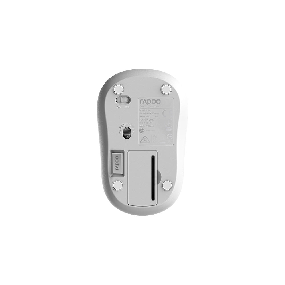 Rapoo M10PLUS Silent Wireless Optical Mouse