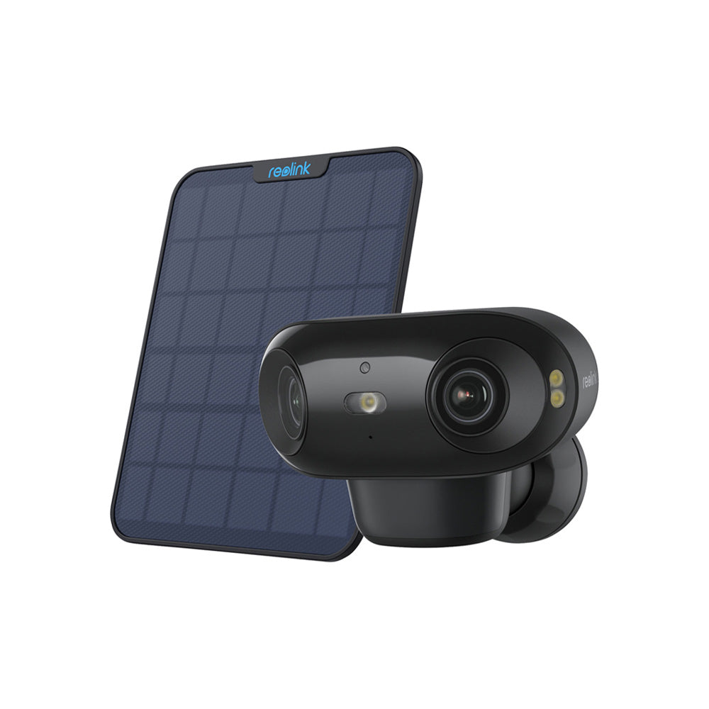 Reolink Argus B740X Battery-Powered 8MP Dual-Lens Camera with Solar Panel 2, Black