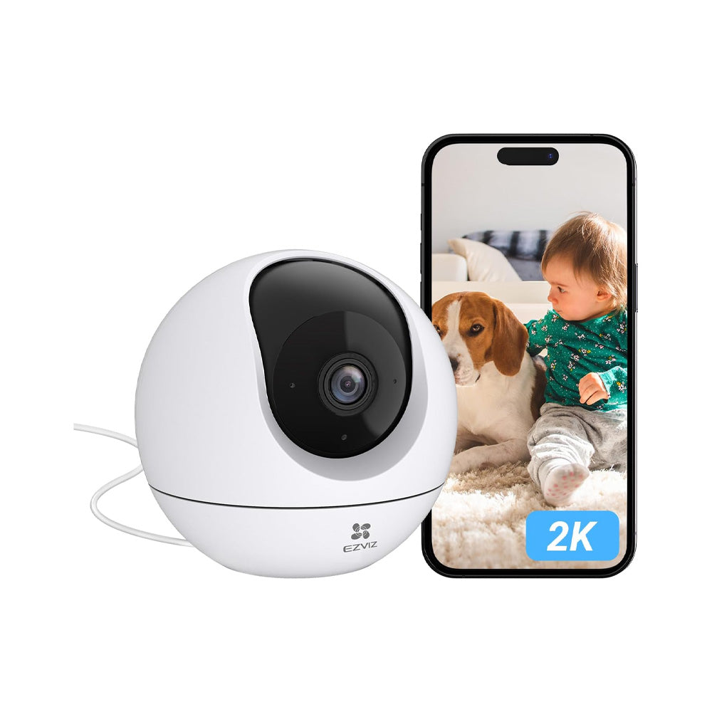 EZVIZ C6c 2K 3MP Indoor WiFi Camera | Two-Way Audio, Pan & Tilt, Auto-Tracking, Smart AI Person Notifications, Night Vision (Copy)