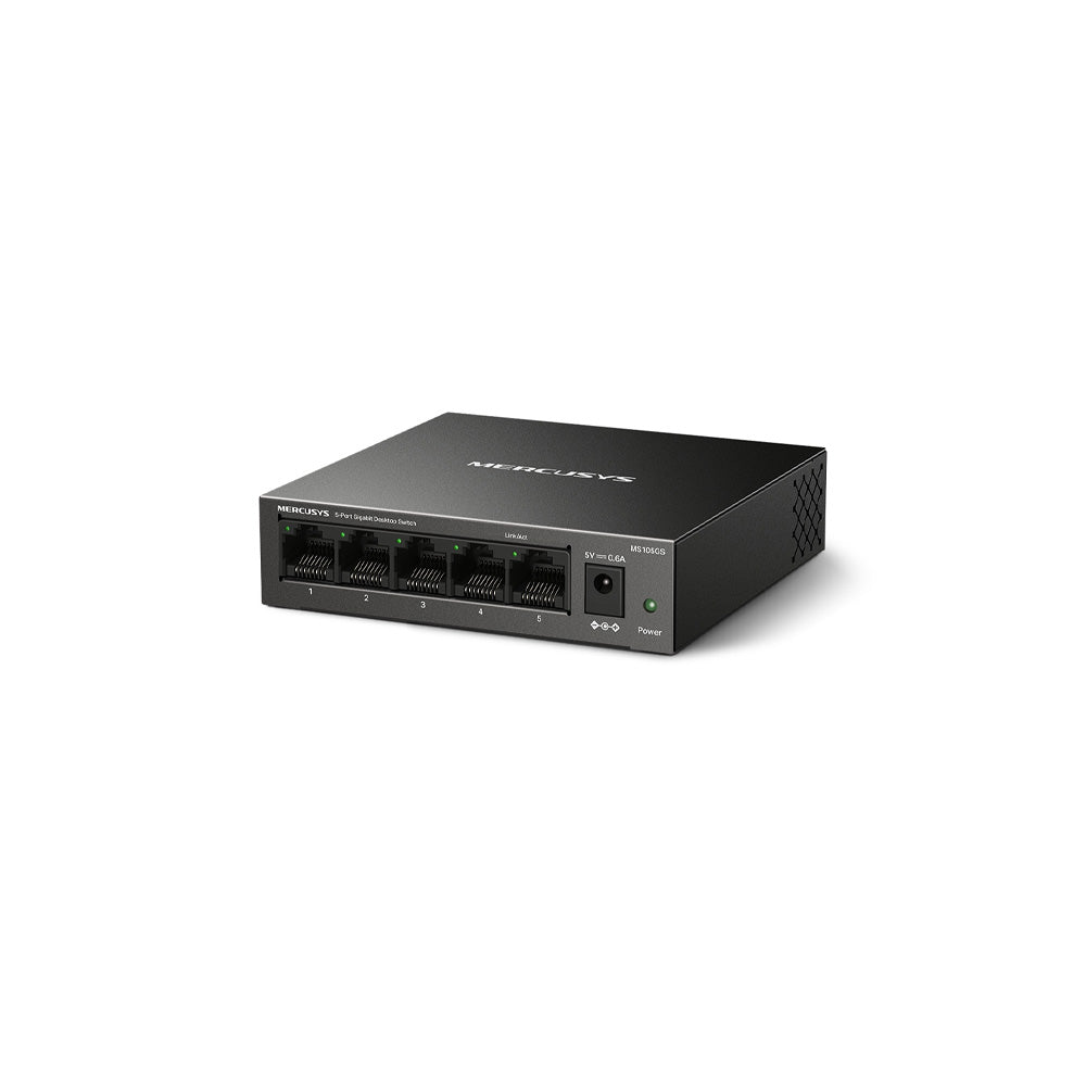 MERCUSYS MS105GS 5-Port Gigabit Unmanaged Desktop Switch