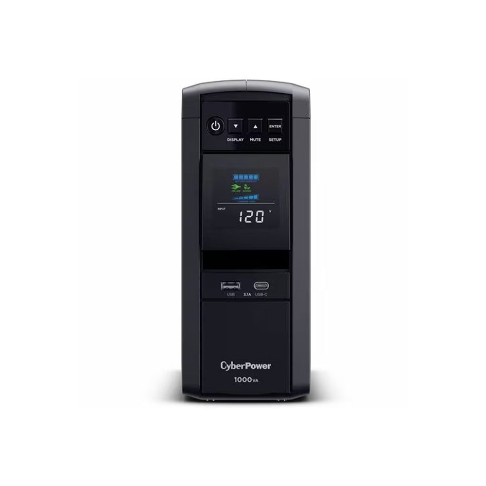 CyberPower CP1000PFCLCD PFC Sinewave UPS Systems - 1000VA/600W