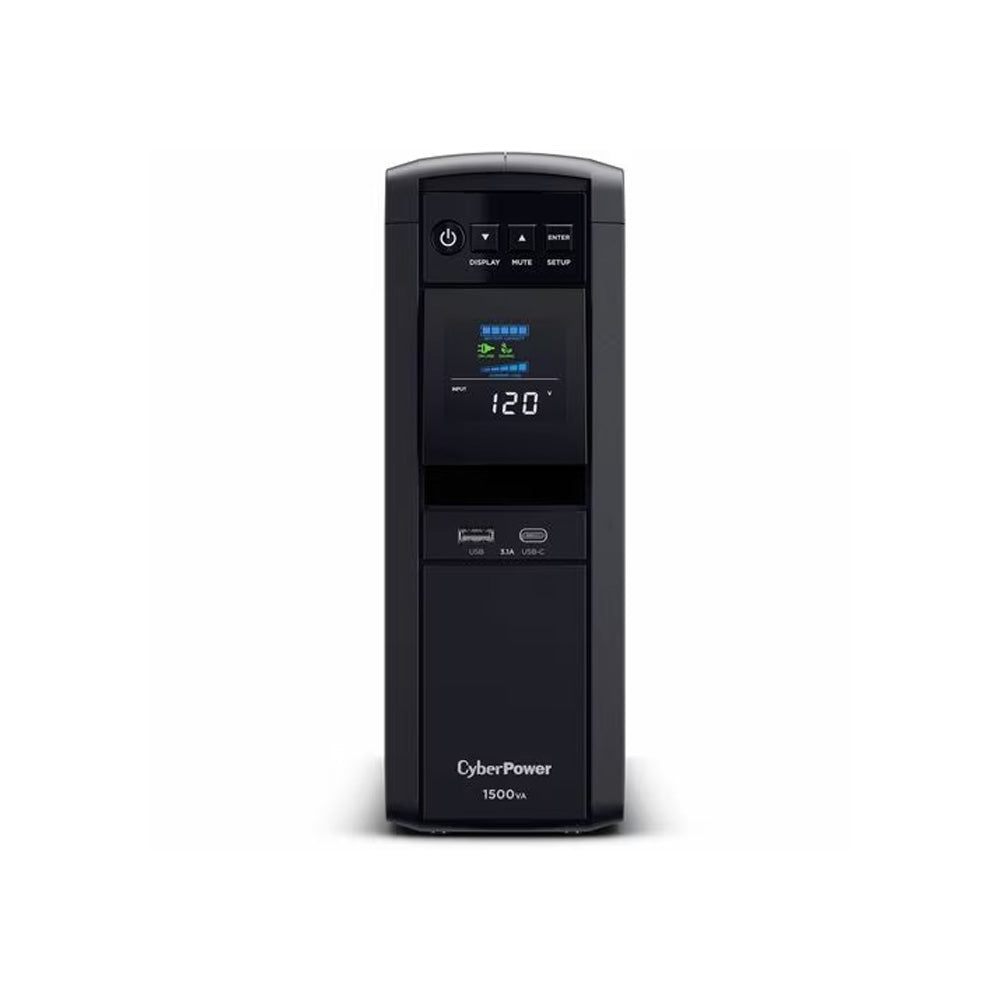 CyberPower CP1500PFCLCD PFC Sinewave UPS Systems - 1500VA/1000W