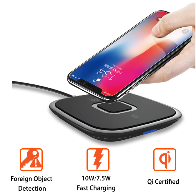 Uolo Volt Qi 10W Fast Wireless Charging Pad