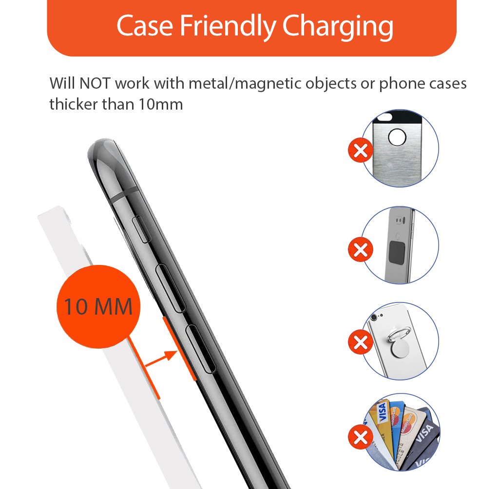 Uolo Volt Fast Wireless Charging Stand with Apple Watch Mount