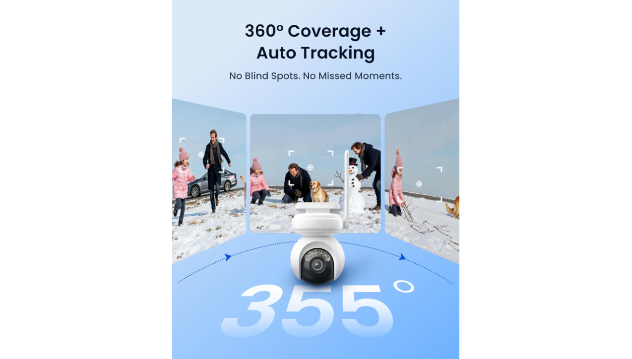 Reolink Altas PT Ultra 8MP Outdoor Battery-powered WiFi Camera Kit