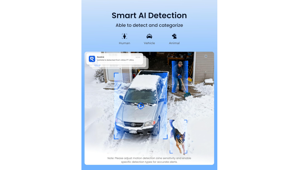 Reolink Altas PT Ultra 8MP Outdoor Battery-powered WiFi Camera Kit