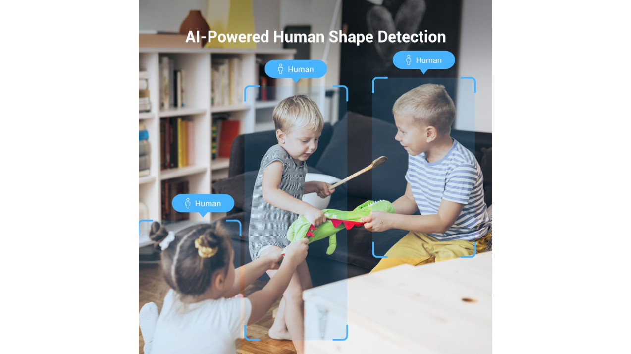 EZVIZ C6c 2K 3MP Indoor WiFi Camera | Two-Way Audio, Pan & Tilt, Auto-Tracking, Smart AI Person Notifications, Night Vision (Copy)