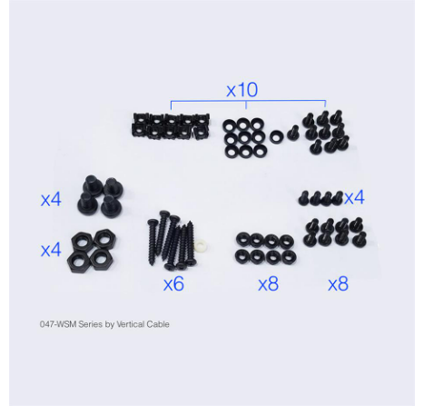 8U Wall Mount Open Frame Rack with Adjustable and Front Swing Out Features