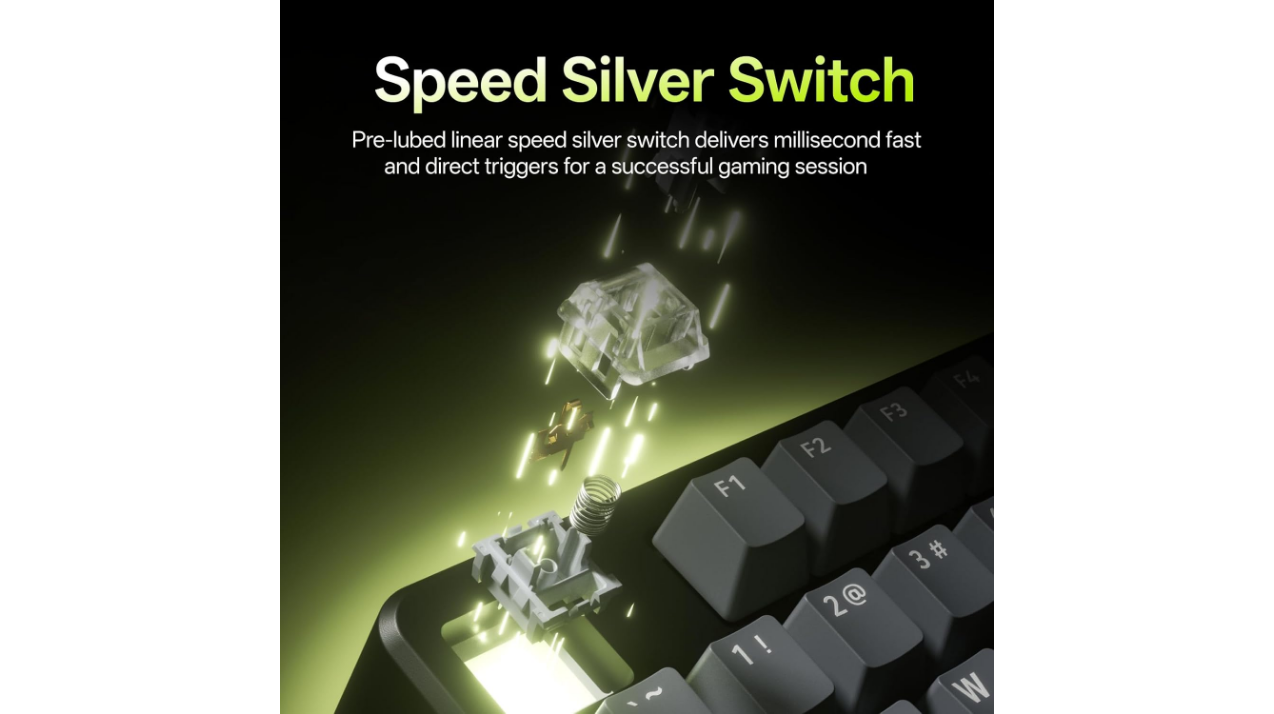 Rapoo V700DIY-98 Multi-Mode Wireless Mechanical Gaming Keyboard