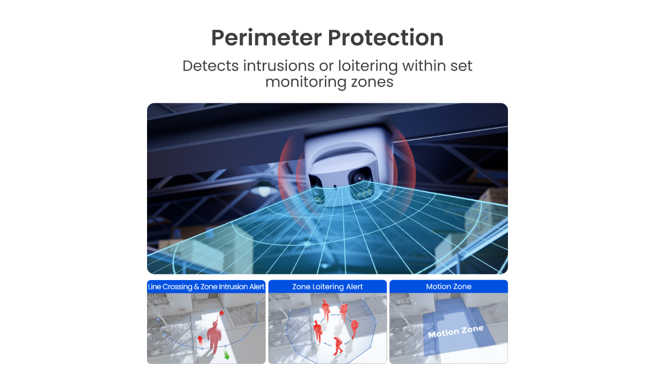 Reolink Professional RP-PCT8MD 8MP Dual-Lens Panoramic PoE Camera