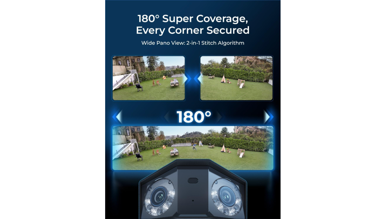 Reolink Duo 3 16MP Dual-Lens PoE Camera with Ultra Wide View