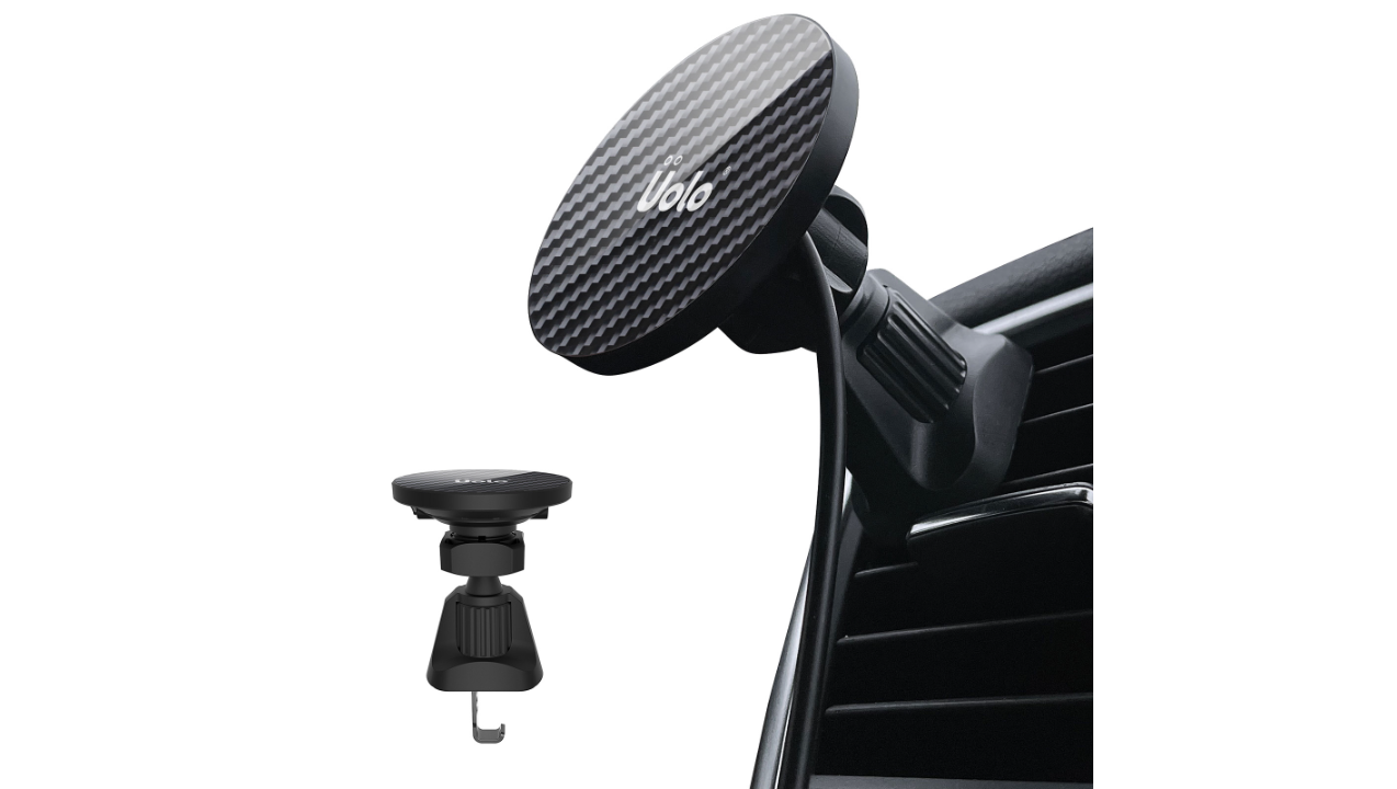 Uolo Volt 15W Magnetic Wireless Charging Car Mount