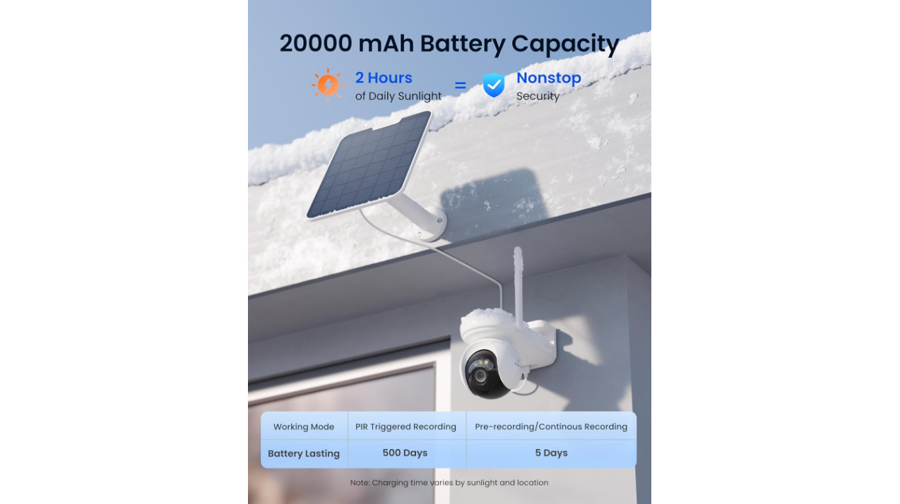 Reolink Altas B660 Ultra 8MP Outdoor Battery-powered ColorX WiFi Camera Kit