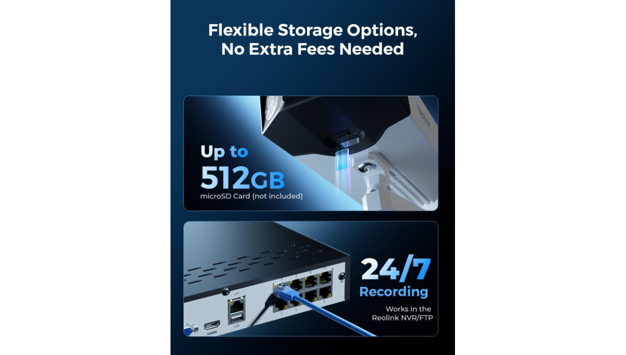 Reolink Duo 3 16MP Dual-Lens PoE Camera with Ultra Wide View