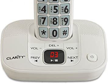 Clarity D714 Amplified Cordless with Answering Machine