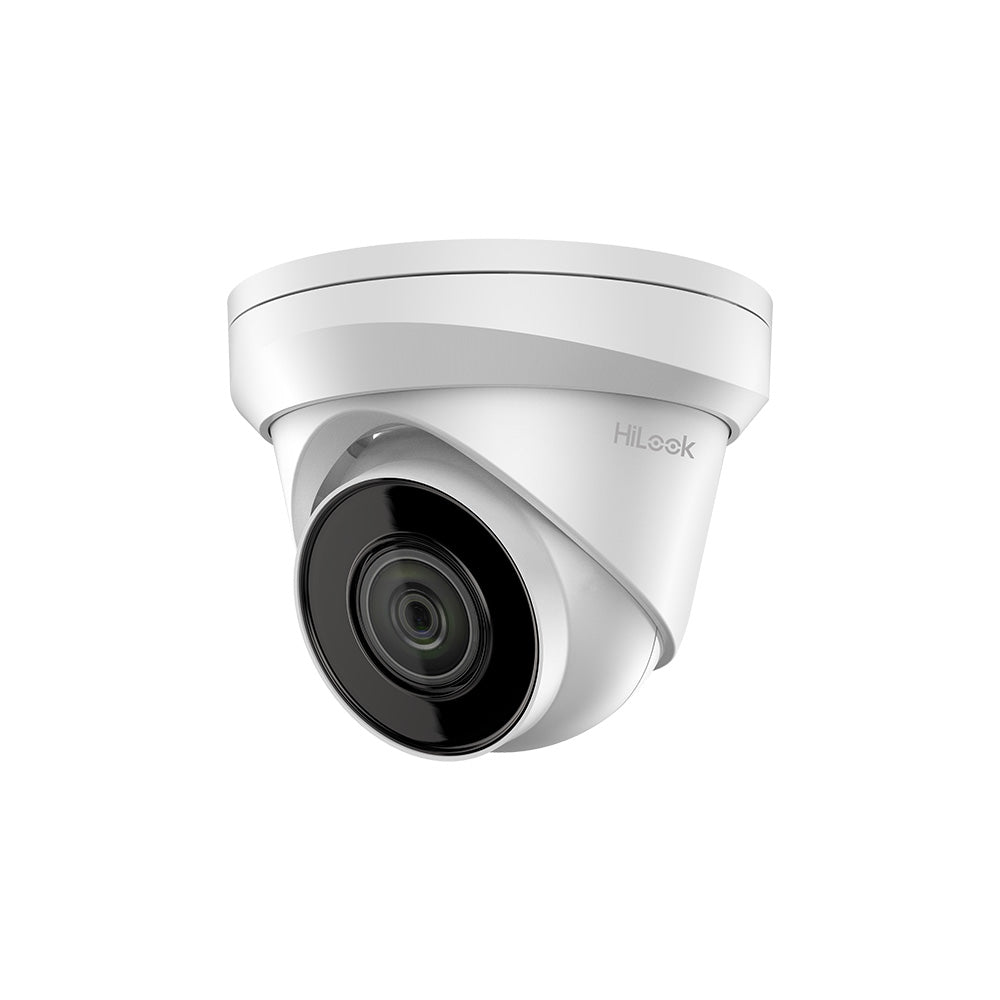HiLook IPC-T240H 4MP Wired PoE Security Camera | Wide Angle Lens, Night Vision, IP67
