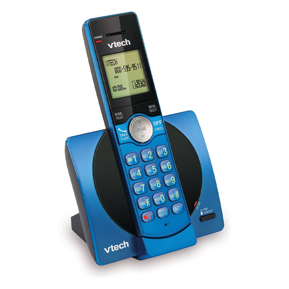 VTech 1-Handset DECT 6.0 Cordless Phone (CS6919-15) - Blue