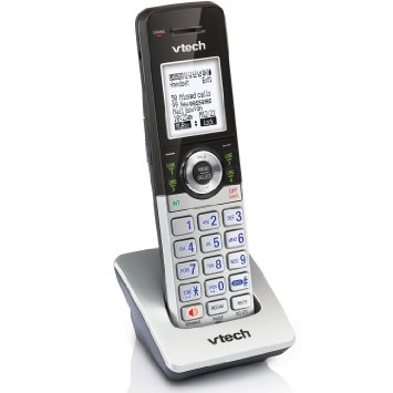 VTech CM18045 Accessory Handset, Silver/Black | Requires a VTech CM18445 Small Business Office Phone System to Operate