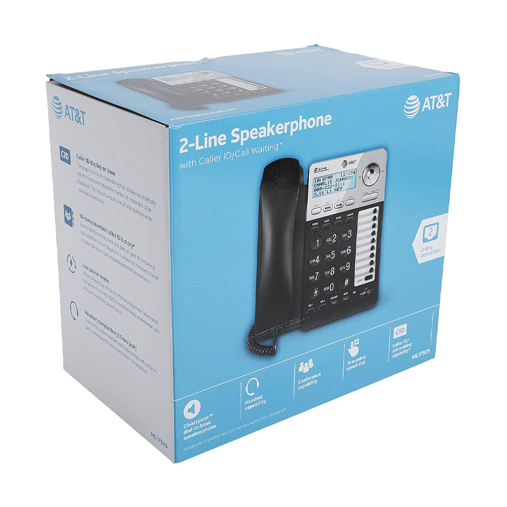 AT&T 2-Line Corded Phone (ML17929)