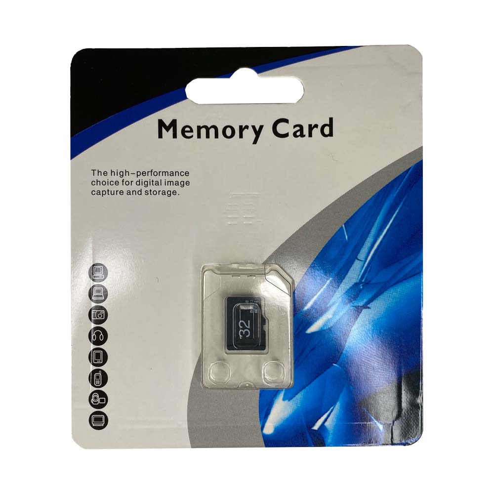 32G Micro SD Class 10 Memory Card for Digital Cameras, Security Cameras, PC, Phone, GPS