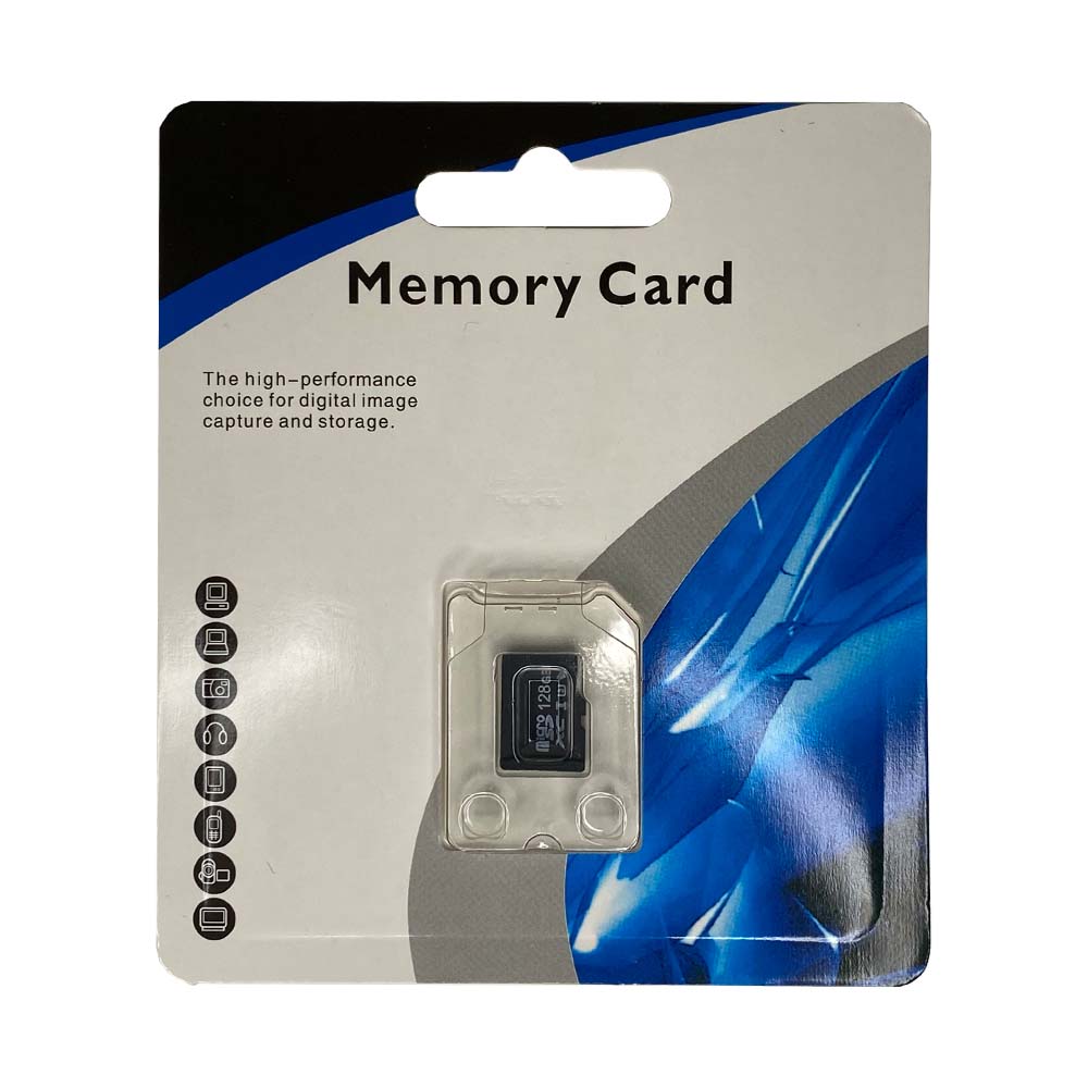 128G Micro SD Class 10 Memory Card for Digital Cameras, Security Cameras, PC, Phone, GPS