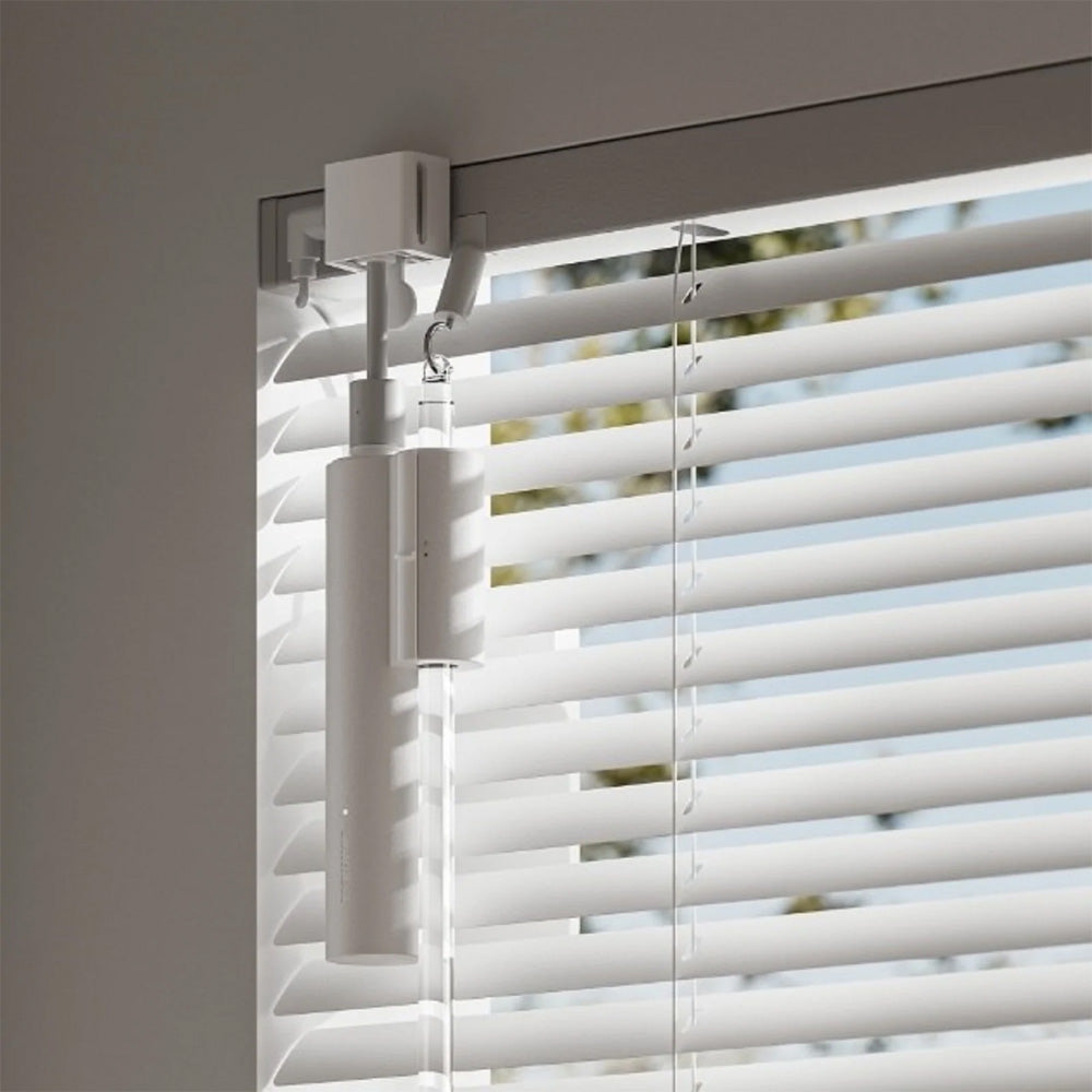 SwitchBot Blind Tilt | Smart Electric Blinds with Bluetooth Remote Control, Solar Powered, Light Sensing Control