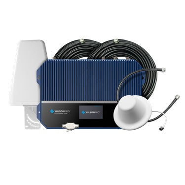 WilsonPro Enterprise 1300 Wall Mount Cell Signal Booster Kit for Office/Commercial | Up to 40000 sq ft | All Canadian Carriers 4G/5G - Bell, Rogers, Telus | ISED Approved