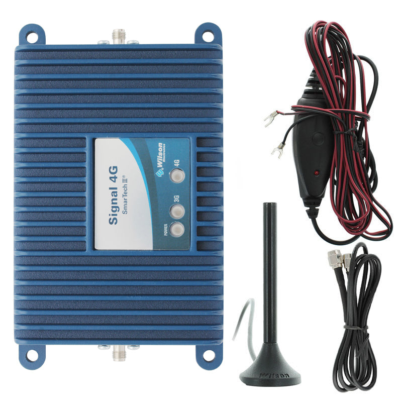 WilsonPro IoT 5-Band M2M Direct Connect Cell Signal Booster Kit – DC w/ Mini Mag Mount Antenna