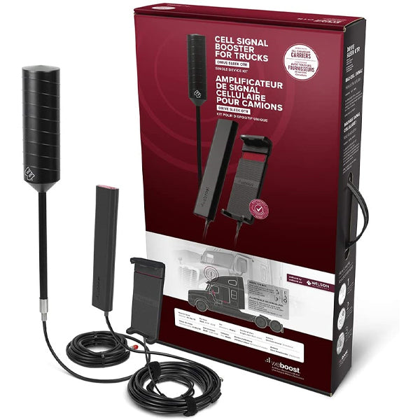 weBoost Drive Sleek OTR (470235F) Truck Cell Phone Signal Booster | All Canadian Carriers - Bell, Rogers, Telus & More | ISED Approved