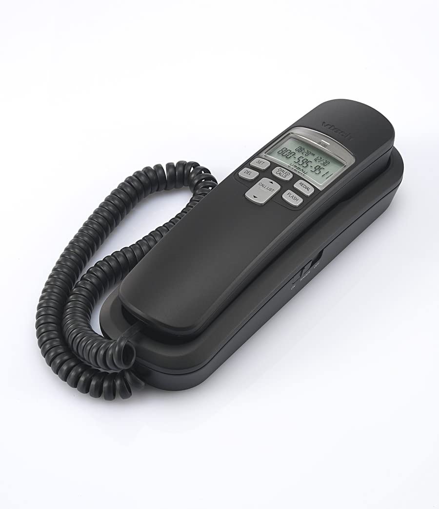 Vtech Corded Phone With Caller ID (CD1113) - Black