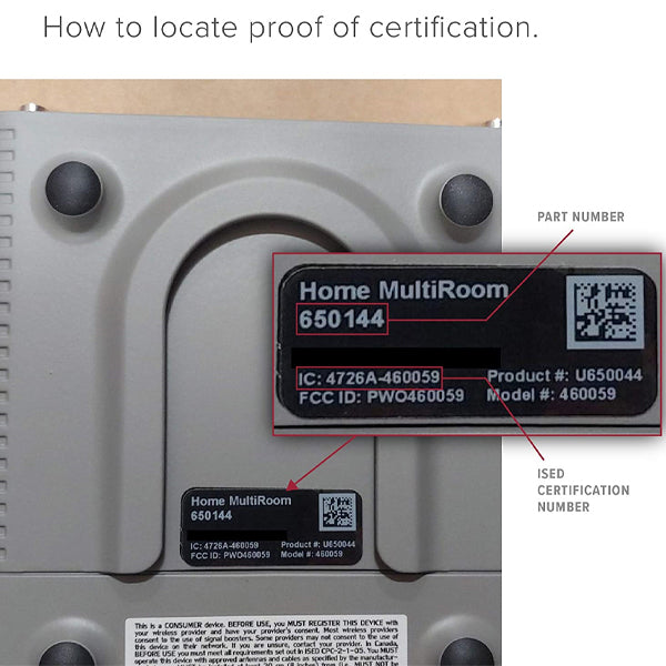 weBoost Home MultiRoom (650144) Cell Phone Signal Booster Kit | Up to 5,000 sq ft | U.S. Company | All Canadian Carriers - Bell, Rogers, Telus & More | ISED Approved