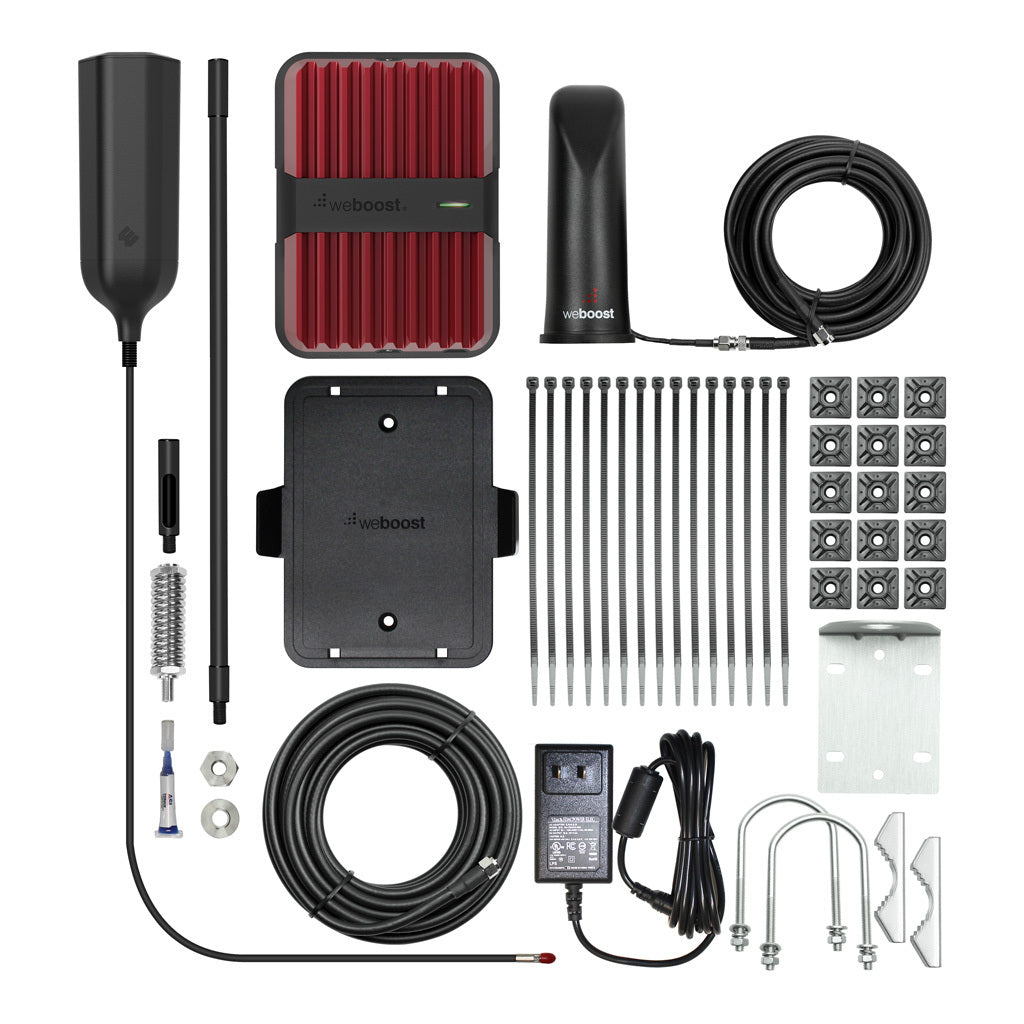 weBoost Drive Reach RV (650354) Cell Signal Booster Kit, Made in The US, All Canadian Carriers - Bell, Rogers, Telus & More | ISED Approved