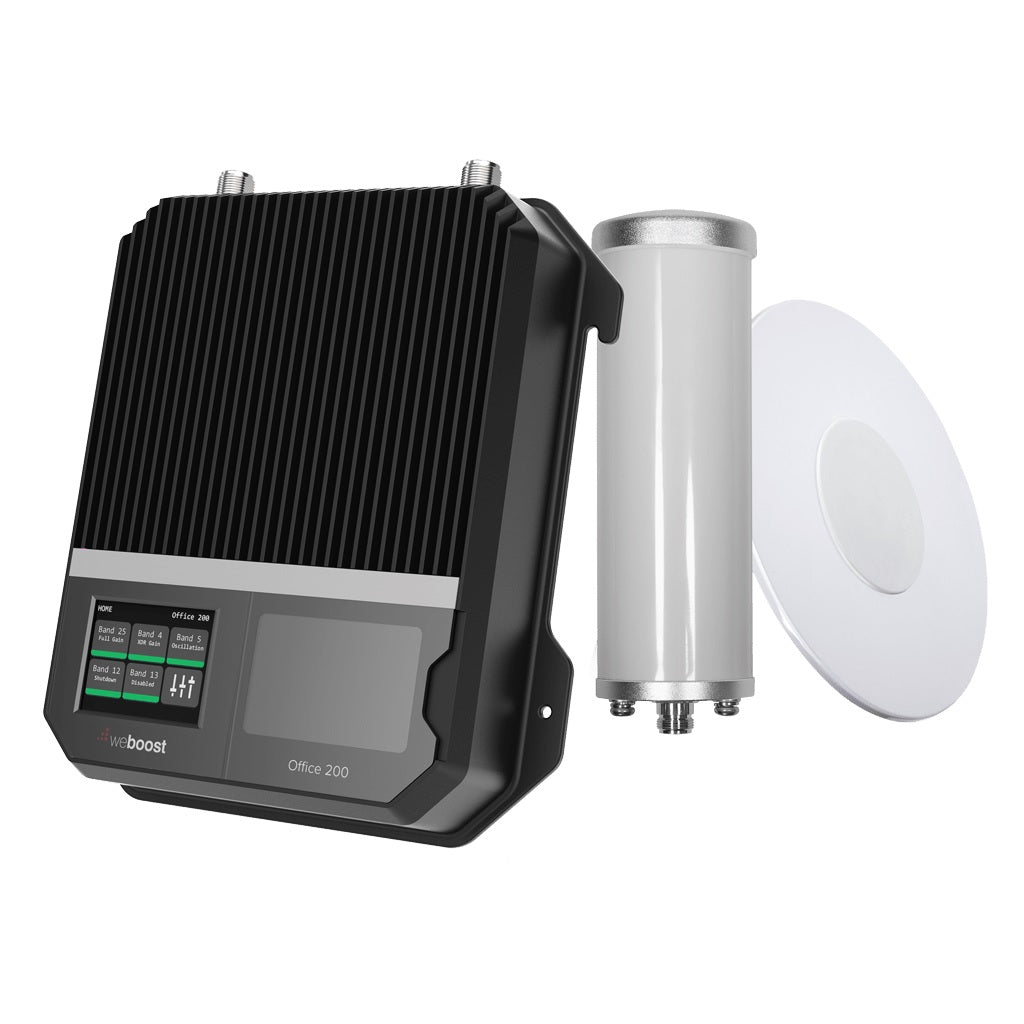 weBoost Office 200 Cell Signal Booster Kit with Omni Antenna (652047), 50Ohm for Buildings up to 10,000 SQ FT.