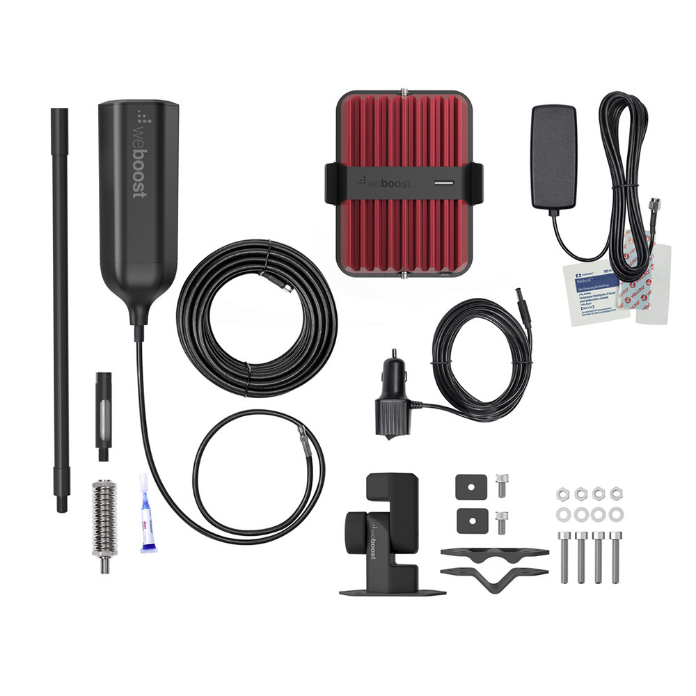WeBoost Drive Reach Overland (652061) Cell Signal Booster Kit, Made in The US, All Canadian Carriers - Bell, Rogers, Telus & More | ISED Approved